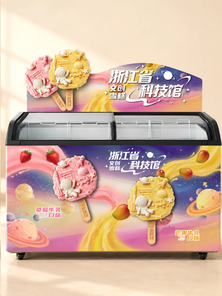 浙江省科技馆文创雪糕 案例图库