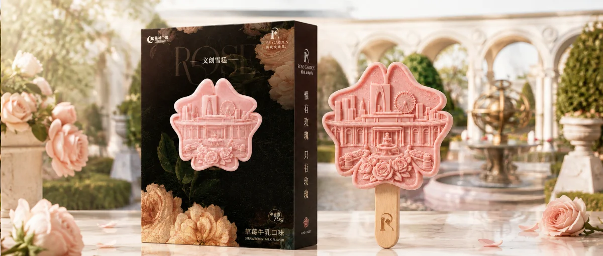绿城玫瑰园文创雪糕