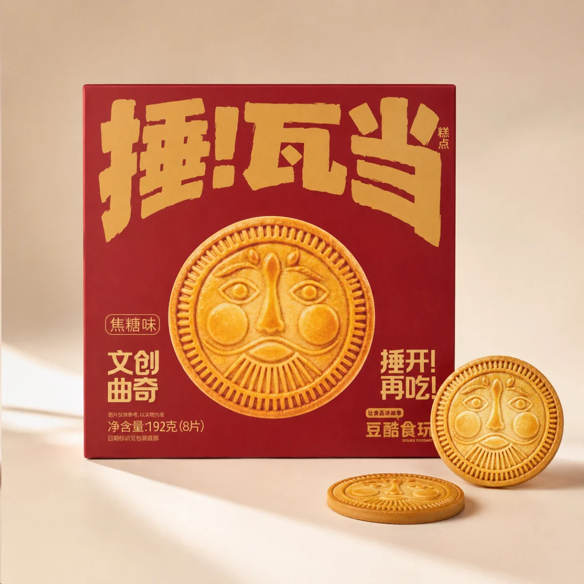 六朝博物馆瓦当文物曲奇
